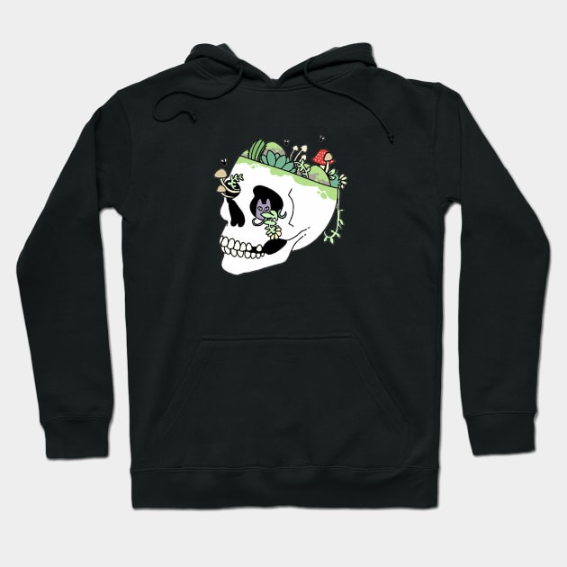 Trippy Skull Hoodie by TripoffGeloEDM